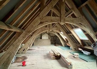 Chantier de rénovation en cours